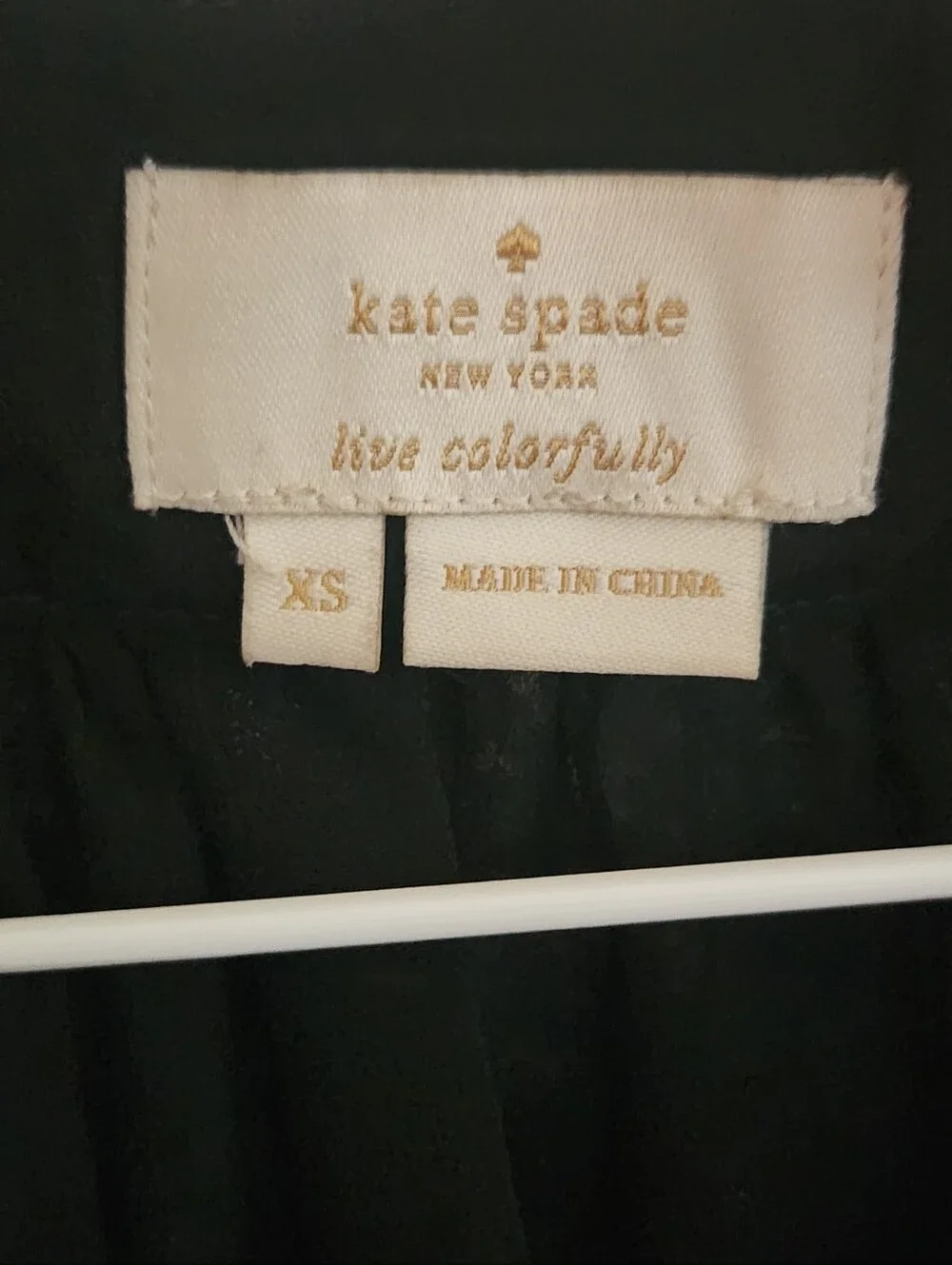 Kate Spade Blue Leopard Blouse XS